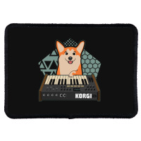 Funny Synthesizer Fan Korgi Corgi Dog Lover Classic Rectangle Patch | Artistshot