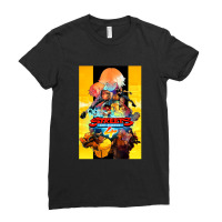 Difficulties Secret Service Mysteries Vitality Streets Of Rage Four Re Ladies Fitted T-shirt | Artistshot