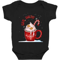 Eat, Drink And Squats Funny Christmas 2022 Baby Bodysuit | Artistshot