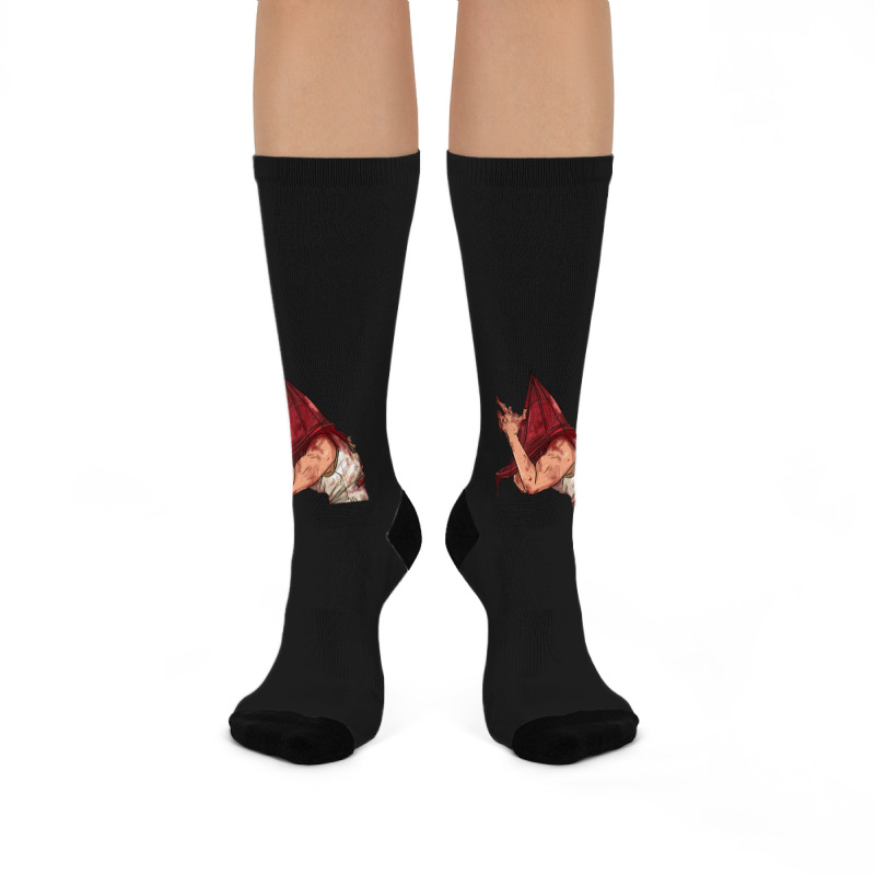 Pyramid Head 02 Crew Socks | Artistshot