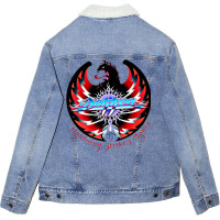 Lightning Strikes Again Unisex Sherpa-lined Denim Jacket | Artistshot