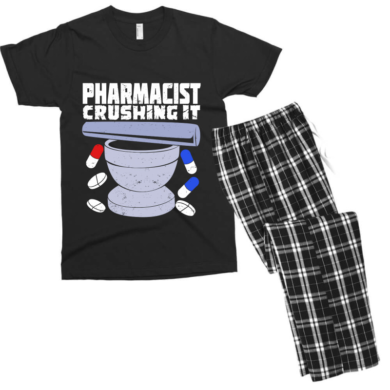 Pharmacy Job Profession Pharmacist Gift Men's T-shirt Pajama Set | Artistshot