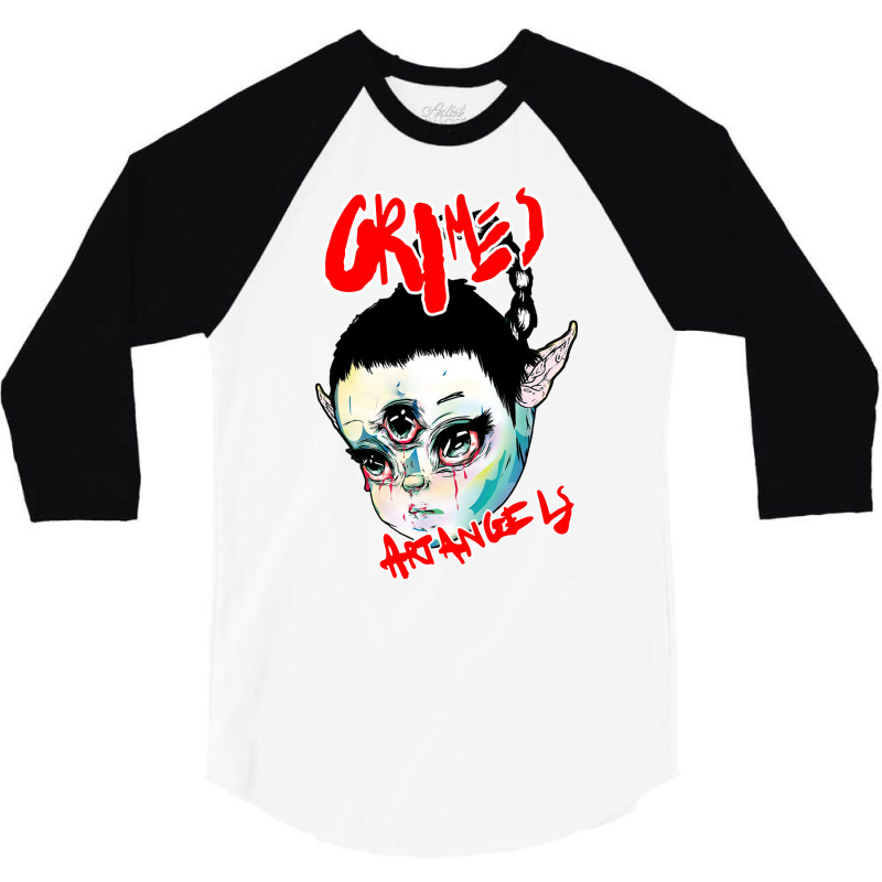 Art Angels By Grimes Graphic 3/4 Sleeve Shirt | Artistshot