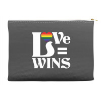 Love Wins Accessory Pouches | Artistshot