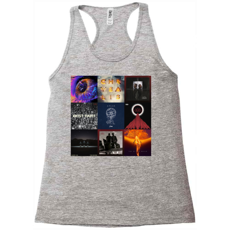 The Score All Albums And Popular Singles And Eps Racerback Tank by wilyamrotsenu | Artistshot