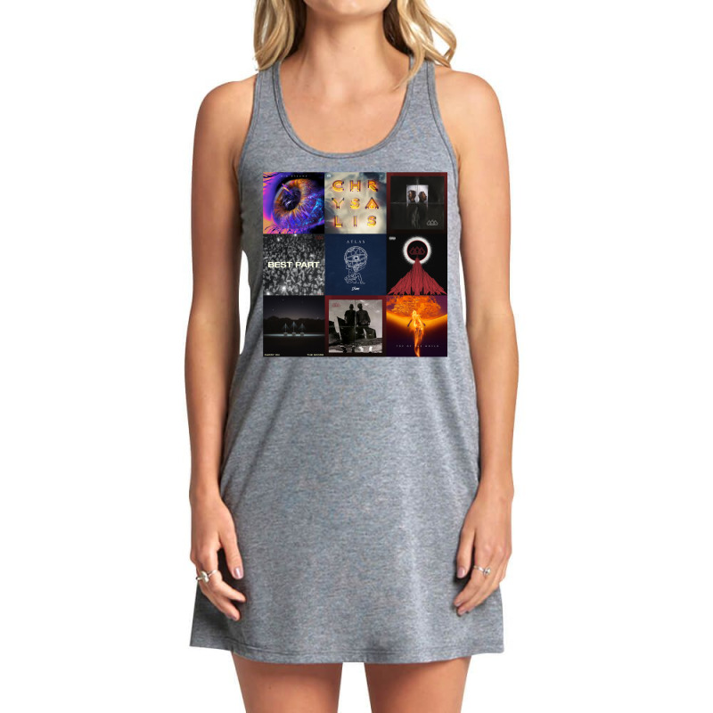 The Score All Albums And Popular Singles And Eps Tank Dress by wilyamrotsenu | Artistshot