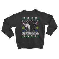 Alaskan Malamute Ugly Christmas Toddler Sweatshirt | Artistshot