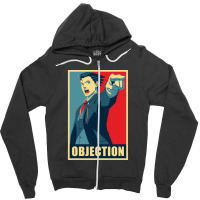 Objection Zipper Hoodie | Artistshot