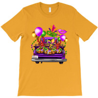 Mardi Gras Farm Truck T-shirt | Artistshot