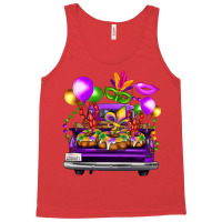 Mardi Gras Farm Truck Tank Top | Artistshot