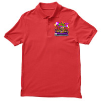 Mardi Gras Farm Truck Men's Polo Shirt | Artistshot