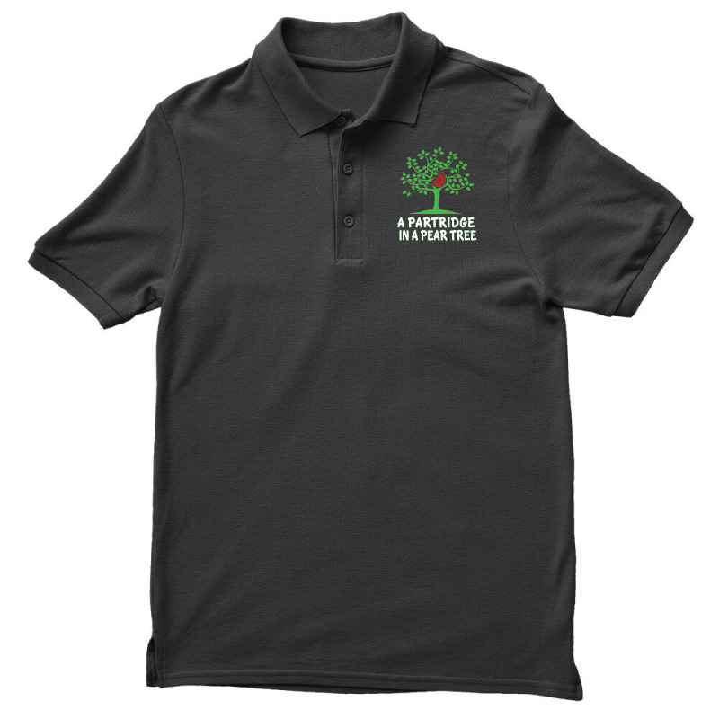 A Partridge In Pear Song 12 Days Christmas Men's Polo Shirt | Artistshot