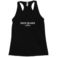 Rock Island Illinois Racerback Tank | Artistshot