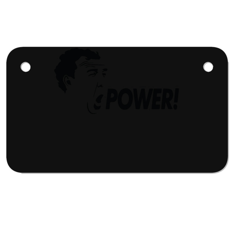 Jeremy Clarkson Power Essential Motorcycle License Plate | Artistshot