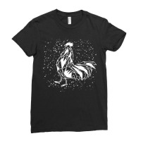 Rooster T  Shirt Rooster Chinese Astrological Sign Horoscope T  Shirt Ladies Fitted T-shirt | Artistshot