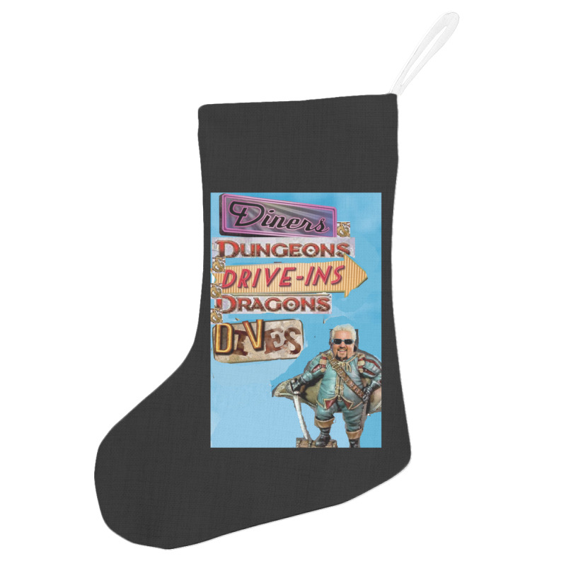 Diners Dungeons Drive Ins Dragons Dives Friend Holiday Stocking | Artistshot