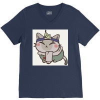 Meow V-neck Tee | Artistshot