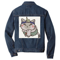 Meow Men Denim Jacket | Artistshot