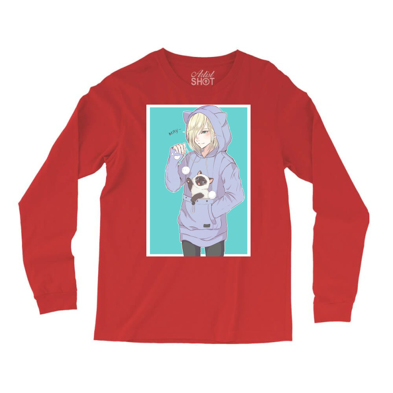 Meows In Russian Long Sleeve Shirts | Artistshot