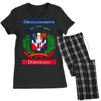 Trending Orgullosamente Dominicana Dominican Flag Women's Pajamas Set | Artistshot