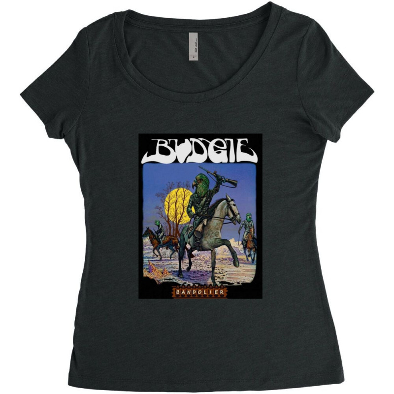 Budgie Bandolier Classic Women's Triblend Scoop T-shirt by AnthonyNone | Artistshot