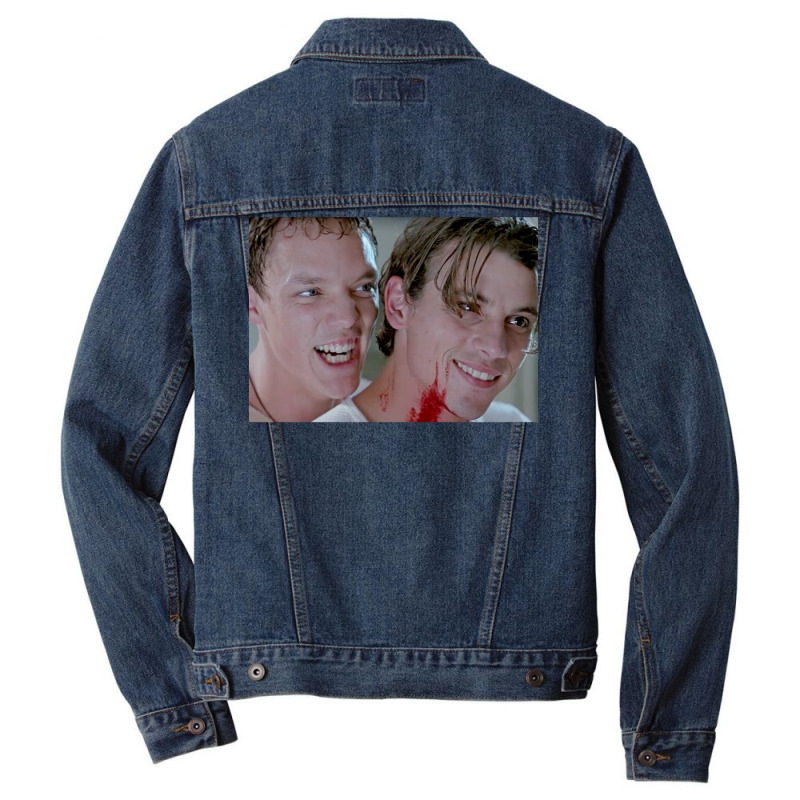 Billy And Stu Scream Horror Movie Men Denim Jacket by merishebiss | Artistshot