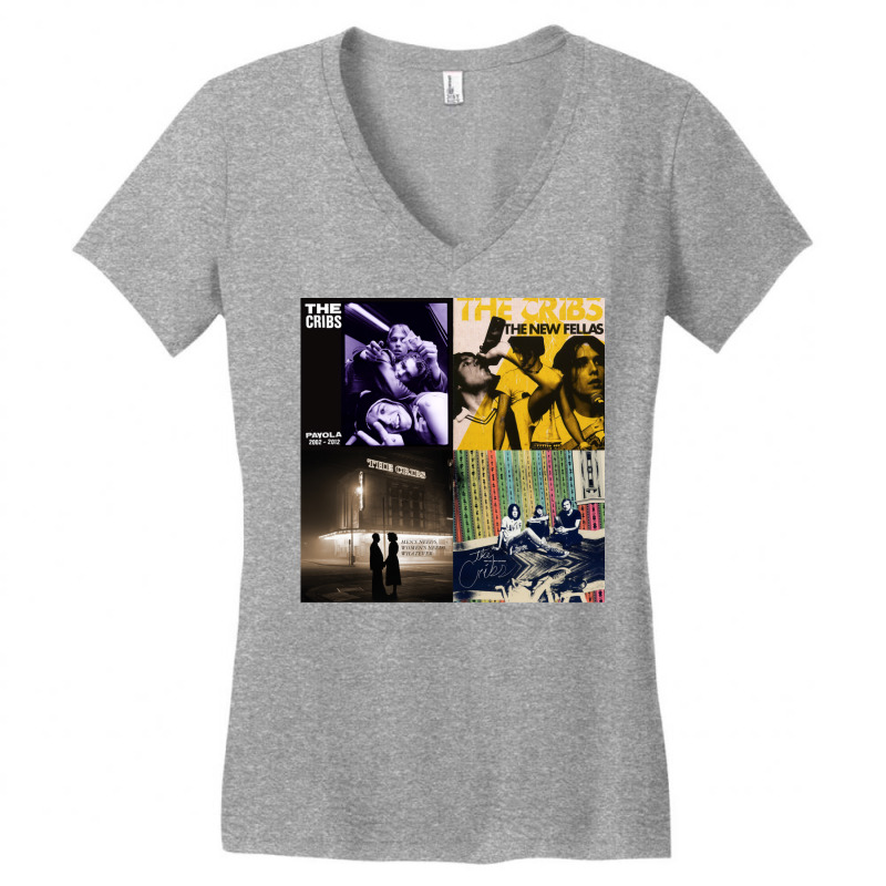 The Cribs  Albums Women's V-Neck T-Shirt by mbamihvatumi | Artistshot