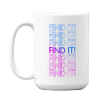 Find It! Purple 15 Oz Coffee Mug | Artistshot