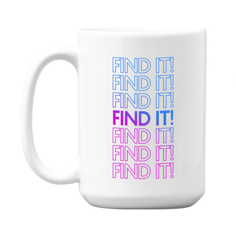 Find It! Purple 15 Oz Coffee Mug | Artistshot