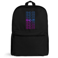 Find It! Purple Backpack | Artistshot