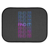 Find It! Purple Rear Car Mat | Artistshot