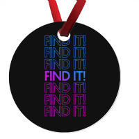 Find It! Purple Ornament | Artistshot