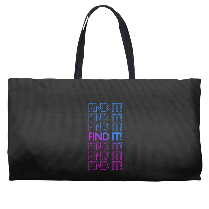 Find It! Purple Weekender Totes | Artistshot