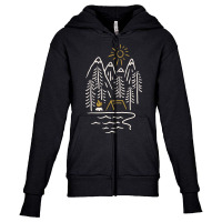 Wild And Relax Youth Zipper Hoodie | Artistshot