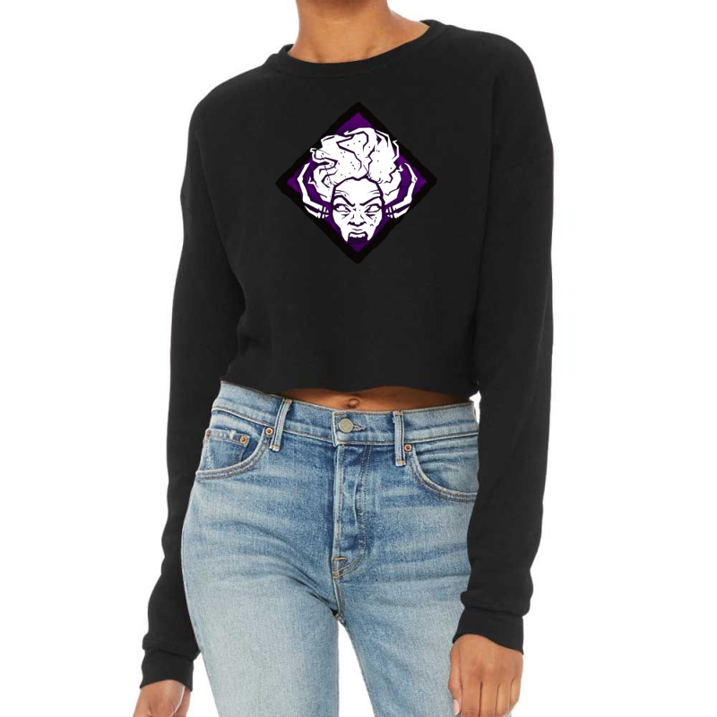 Rancor Hq Diamond Perk Inspired Splash Art Cropped Sweater by adwoaafredyy | Artistshot