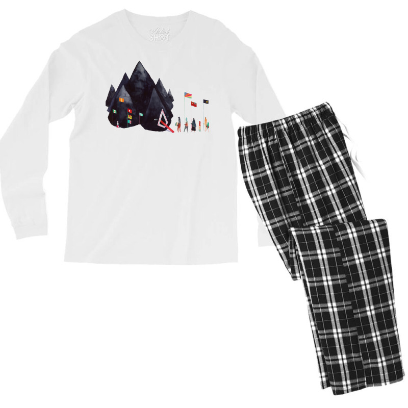 Home Of The Strange   Young The Giant Men's Long Sleeve Pajama Set | Artistshot