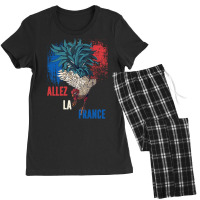 Trending France Coq French Flag Women's Pajamas Set | Artistshot