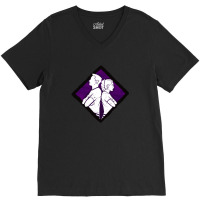 Better Together Hq Diamond Perk Inspired Splash Art V-neck Tee | Artistshot