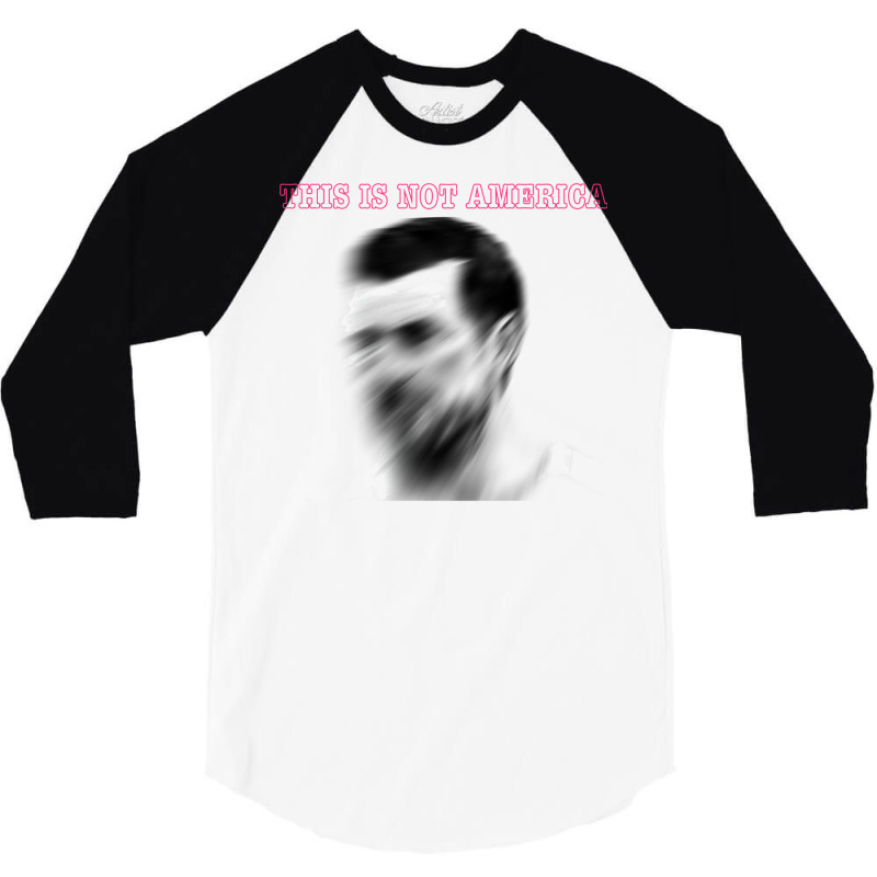 This Is Not America   Claes Bang (perspective Blur) 3/4 Sleeve Shirt by wilyamrotsenu | Artistshot