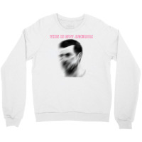 This Is Not America   Claes Bang (perspective Blur) Crewneck Sweatshirt | Artistshot