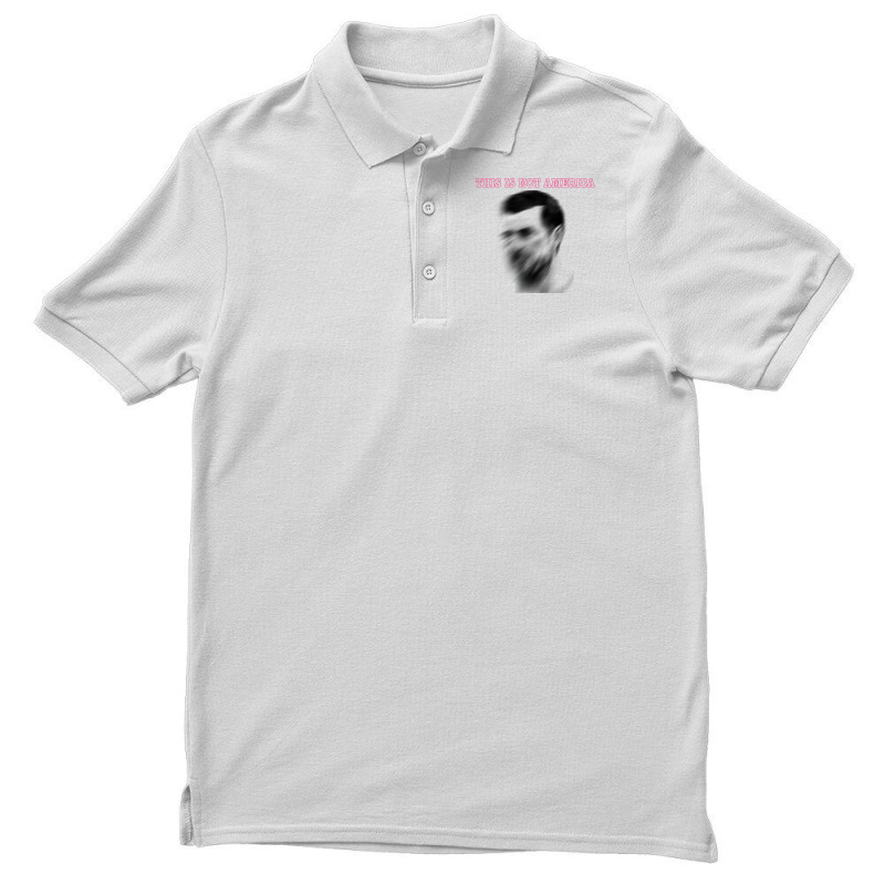 This Is Not America   Claes Bang (perspective Blur) Men's Polo Shirt by wilyamrotsenu | Artistshot