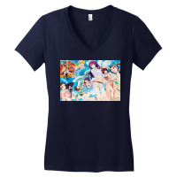 Monogatari Series   Group Summer Women's V-neck T-shirt | Artistshot