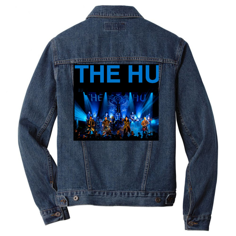 Huhuhu Blue Men Denim Jacket | Artistshot