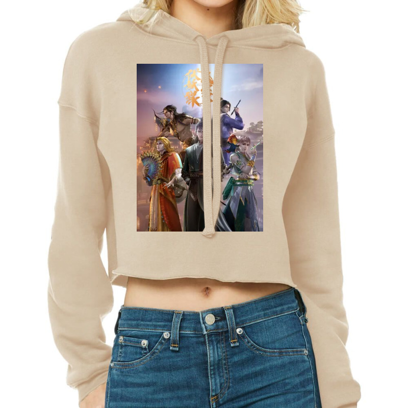 Legend Of Exorcism Cropped Hoodie by pearlextension123 | Artistshot