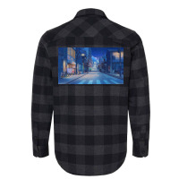 Night Anime Flannel Shirt | Artistshot