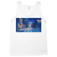 Night Anime Tank Top | Artistshot