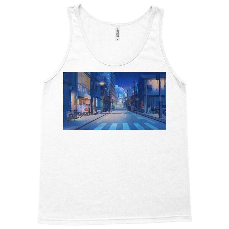 Night Anime Tank Top | Artistshot