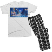 Night Anime Men's T-shirt Pajama Set | Artistshot