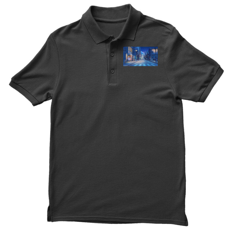 Night Anime Men's Polo Shirt | Artistshot