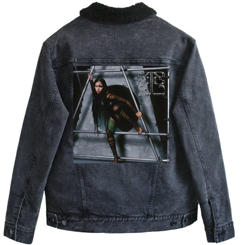 Tinashe 333 Album Unisex Sherpa-Lined Denim Jacket by wilyamrotsenu | Artistshot